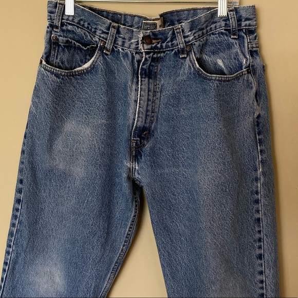 LEVI'S Men's Vintage Medium Wash Regular Jeans 38 - Picture 3 of 16